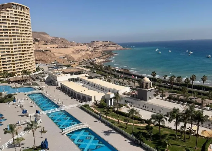 Porto Sokhna And Sea View And Pool Apartment